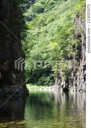 三段峽黑淵谷景色 三段峽黑淵谷景色 133693870