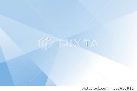 藍色漸層幾何三角形圖層抽象標題設計範本背景素材 133693912