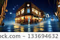 Downtown area at night 133694632