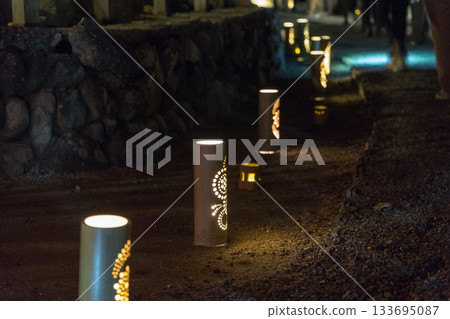 Bamboo light 133695087