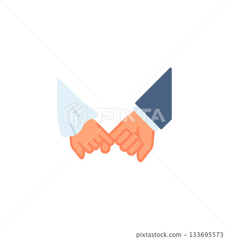 Wedding hand promise hand vector icon. Hand gesture icon flat style. perfect use for logo, presentation, website, and more. modern icon design color style Wedding hand promise hand vector icon. Hand gesture icon flat style. perfect use for logo, presentation, website, and more. modern icon design color style 133695573