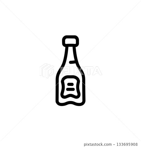 sauce vector icon. perfect use for logo, presentation, application, website, and more. icon design line style sauce vector icon. perfect use for logo, presentation, application, website, and more. icon design line style 133695908
