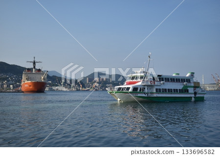 破冰船白瀨號和九州商船飛馬號 133696582