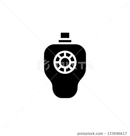 trackball vector icon. computer component icon solid style. perfect use for logo, presentation, website, and more. simple modern icon design solid style 133696617