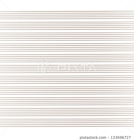 Graph paper. Printable grid paper with stave on a white background. A blank music sheet paper with staff. Geometric pattern for composition, education, school. Realistic lined paper blank size A4 133696727