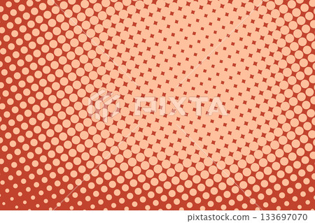 Abstract pop art creative concept. Colorful polka dots retro comics background. Cartoon modern halftone pattern. Design for poster, card, sale banner, empty bubble Abstract pop art creative concept. Colorful polka dots retro comics background. Cartoon modern halftone pattern. Design for poster, card, sale banner, empty bubble 133697070