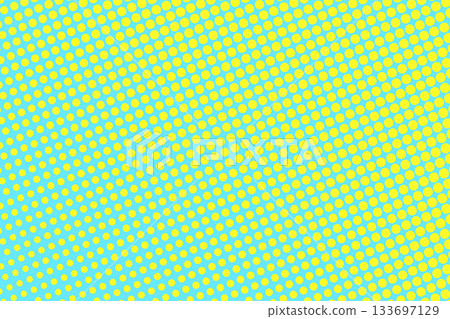 Pop art creative concept colorful comics book magazine cover. Polka dots colorful background. Cartoon halftone retro pattern. Abstract template design for poster, card, sale banner, empty bubble. 133697129