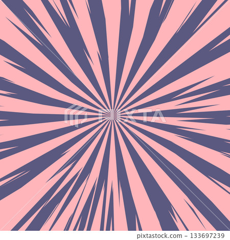 Pop art radial colorful comics book magazine cover. Striped digital background. Cartoon funny retro pattern strip mock up. Vector halftone illustration. Sunburst, starburst shape Pop art radial colorful comics book magazine cover. Striped digital background. Cartoon funny retro pattern strip mock up. Vector halftone illustration. Sunburst, starburst shape 133697239