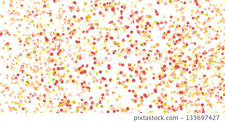 Light multicolor background, colorful vector texture with circles. Splash effect banner. Glitter silver dot abstract illustration with blurred drops of rain. Pattern for web page, banner,poster, card 133697427