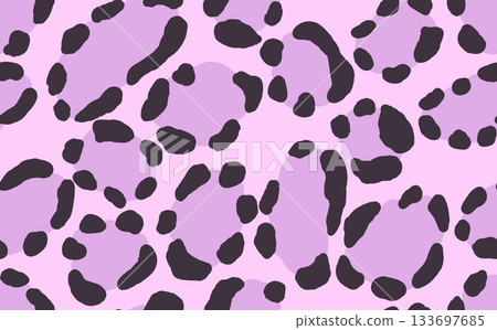 Abstract modern leopard seamless pattern. Animals trendy background. Color decorative vector stock illustration for print, card, postcard, fabric, textile. Modern ornament of stylized skin Abstract modern leopard seamless pattern. Animals trendy background. Color decorative vector stock illustration for print, card, postcard, fabric, textile. Modern ornament of stylized skin 133697685