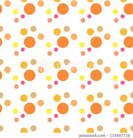 Texture with circles. Splash effect banner. Dotted abstract illustration with blurred drops of rain. Seamless pattern for fabric, textile Texture with circles. Splash effect banner. Dotted abstract illustration with blurred drops of rain. Seamless pattern for fabric, textile 133697716