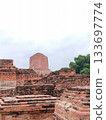 Dhamekh Stupa and ruins, Sarnath, Varanasi, India 133697774