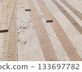 Punched cards that program a Jacquard loom in Varanasi 133697782