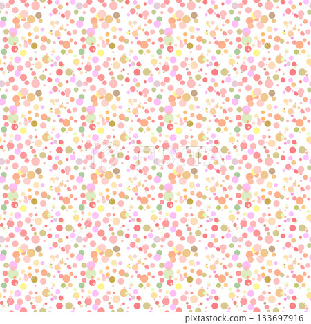 Color background, colorful vector texture with circles. Splash effect banner. Dotted abstract illustration with blurred drops of rain. Seamless pattern for fabric, textile Color background, colorful vector texture with circles. Splash effect banner. Dotted abstract illustration with blurred drops of rain. Seamless pattern for fabric, textile 133697916