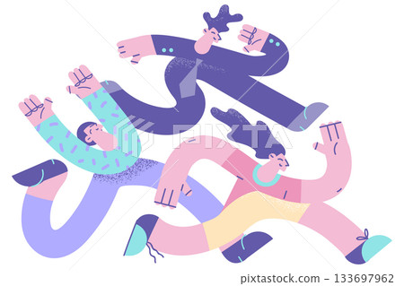 Business competition and contest concept 133697962