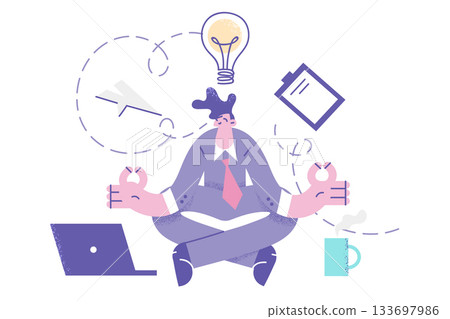 Business Creativity and innovation concept. Business Creativity and innovation concept. 133697986