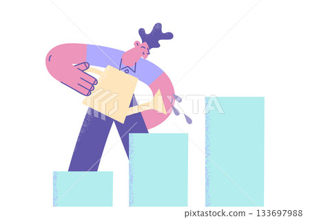 Business development, strategy and innovation concept. Business development, strategy and innovation concept. 133697988
