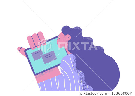 Best social media marketing concept 133698007