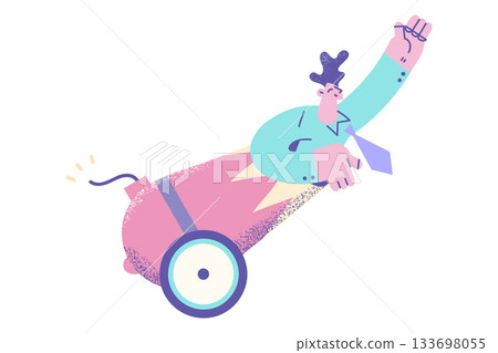 Business innovation and success concept. 133698055