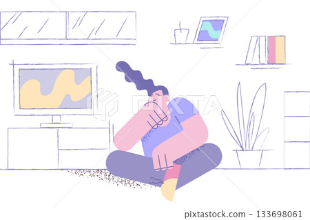 Dream of new apartment concept 133698061