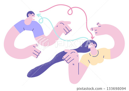 Open mind empathy and intelligence concept 133698094