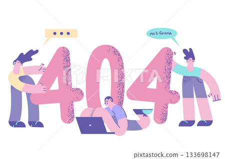 Problem and error online concept. Problem and error online concept. 133698147