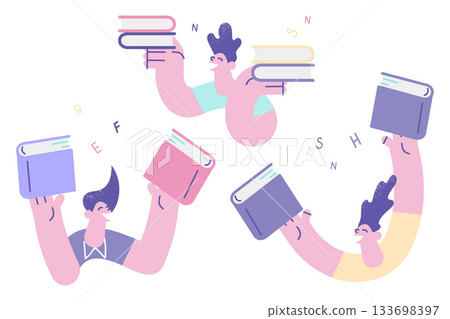 Knowledge, Education, learning alphabet concept Knowledge, Education, learning alphabet concept 133698397