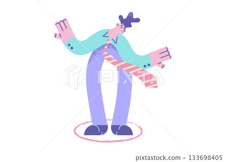 Business limits and challenge concept. 133698405