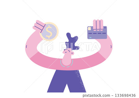 Making money and wealth concept. Making money and wealth concept. 133698436