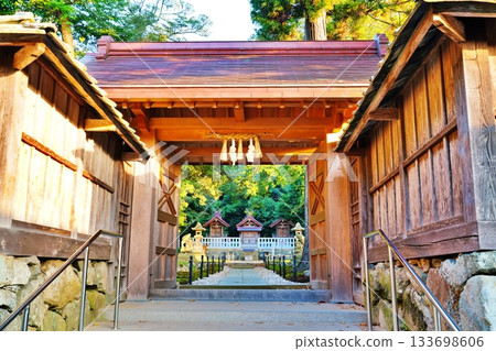 Izumo Taisha Shrine Kitajima Kunizokan: View of the Three Great Shrines Izumo Taisha Shrine Kitajima Kunizokan: View of the Three Great Shrines 133698606