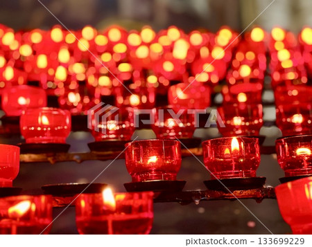 Red candle Red candle 133699229
