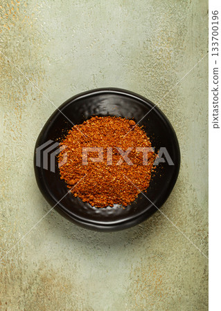 Svan salt, black bowl, spices of Georgia, Georgian traditional cuisine, 133700196