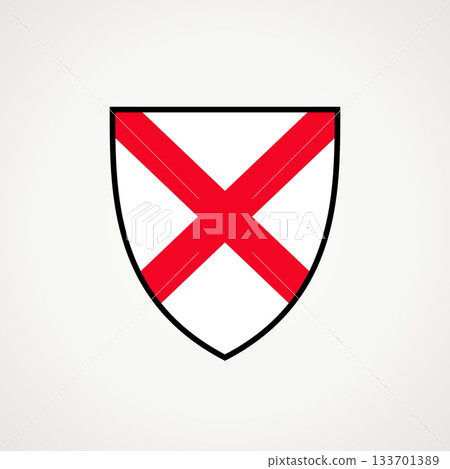 Shield - flag of Alabama 133701389