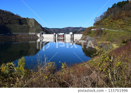 Selected 100 Dam Lakes of Kangawa River Dam 133701996