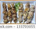 Aerial view of yakitori 133703055