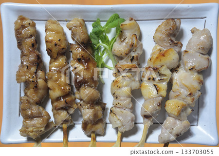 Aerial view of yakitori 133703055