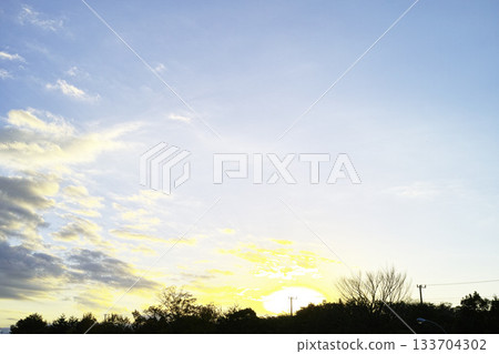 Blue sky and cloud image 133704302