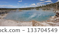 Excelsior Geyser Crater in Yellowstone National Park, USA 133704549
