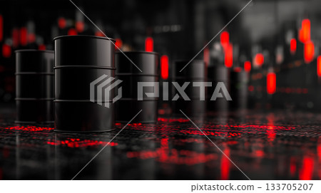 鼓和商品交易數字圖表 133705207