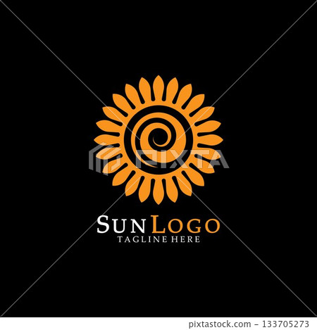 Sun Vector illustration Icon Sun Vector illustration Icon 133705273
