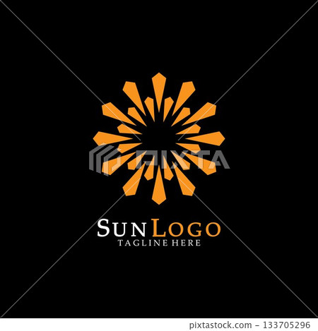 Sun Vector illustration Icon Sun Vector illustration Icon 133705296