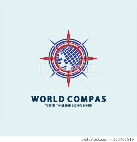 World Compass logo design, world logo concept, compass logo concept, earth icon, north, west, east and south direction, suitable for business and app logo or icon World Compass logo design, world logo concept, compass logo concept, earth icon, north, west, east and south direction, suitable for business and app logo or icon 133705519