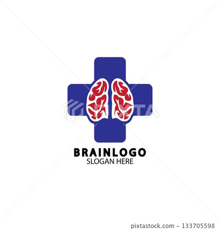 Brain logo designs concept vector, Health Brain Pulse logo, Brain care  logo template vector 133705598