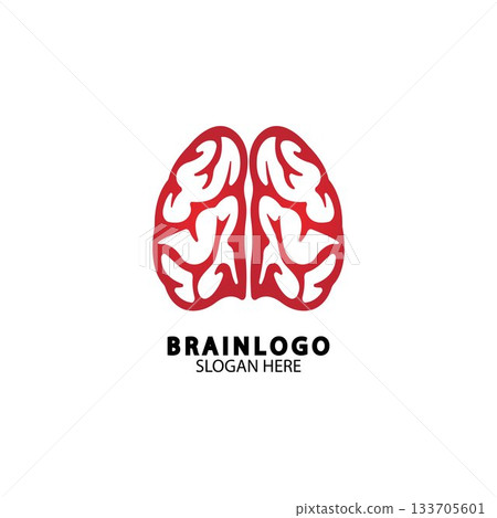 Brain logo designs concept vector, Health Brain Pulse logo, Brain care  logo template vector 133705601