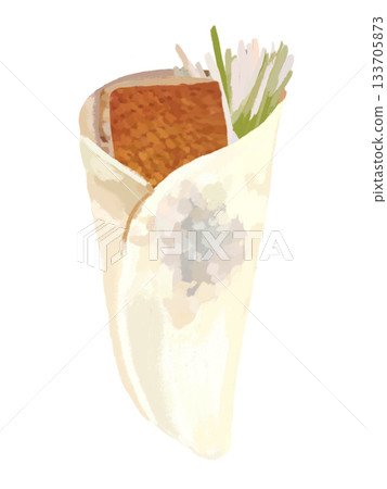 北京烤鴨（用薄米餅包裹） 133705873