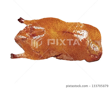Peking duck (whole chicken) without plate 133705879