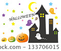Cute halloween illustration 133706015