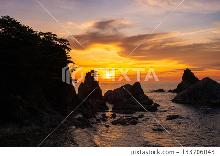 Sasagawa flow/evening view Sasagawa flow/evening view 133706043