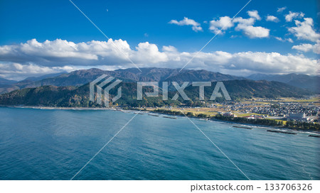 日本富山縣旭町笹川地區週邊景色 日本富山縣旭町笹川地區週邊景色 133706326