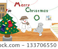 Santa came on Christmas night 133706550
